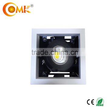 MR16/GU5.3/GU10 LED Grille light housing with 1 head/2 head/3 head