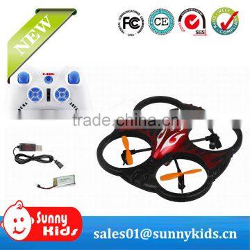 HOT 4 Channel and 2.4G frequency rc drone quadcopter with high quality