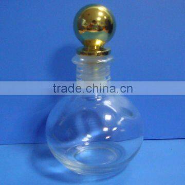Home decoration small glass bottles antique glass oil bottles