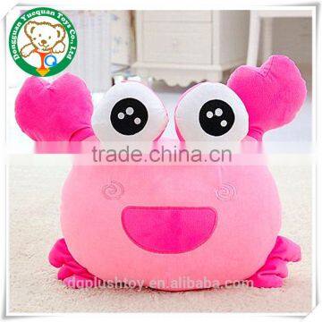 Small crab plush toy sea animal cushion