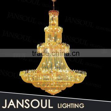 china supplier big antique brass lamp fancy elegant modern design empire crystal chains chandelier