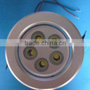 power rate 5 x 1w led ceiling downlight