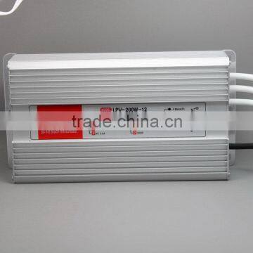LPV-200-12 200W 12V 16.5A Customized Classical 12 Volt Led Driver