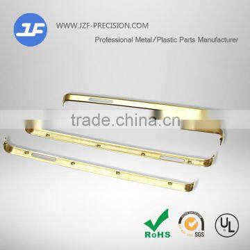 Aluminum alloy stamping parts for Bezel mobile phones gilded frame processing metal stamping parts