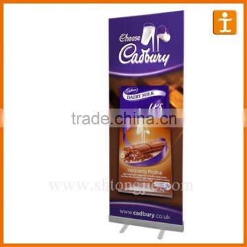 Roll up display for advertising