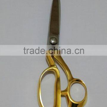 Professional Tailor Scissor Gold Plated