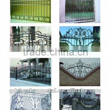 iron wire mesh fence