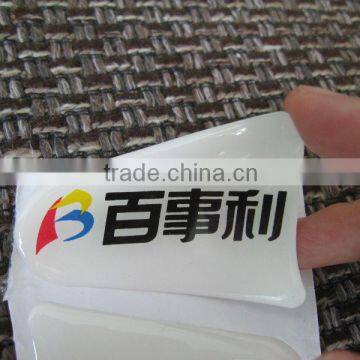 pvc adhesive 3d motorcycle sticker(M-EP277)