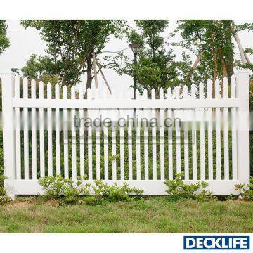 Garden PVC Scalloped Picket Fence SPP1515175-4x8