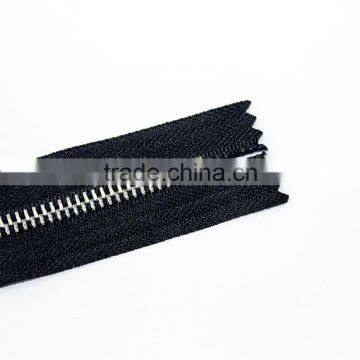 Heavy Duty End Close Y Teeth Silver Metal Zipper for Luggage photo-5