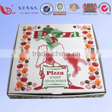 Big Factory Customized OEM up to 6 Colors Pizza Box Price, Pizza Slice Box for Food Packaging photo-6