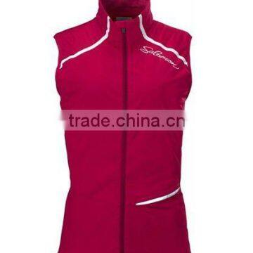 Ladies new design softshell vest waterproof and breathable