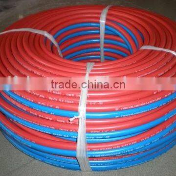 PVC twin line welding hose red/blue