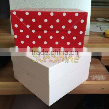 Singularly Shrink-wrapped. Cake Base Boards Boxes Wrapped in Colored Aluminum Foil photo-3