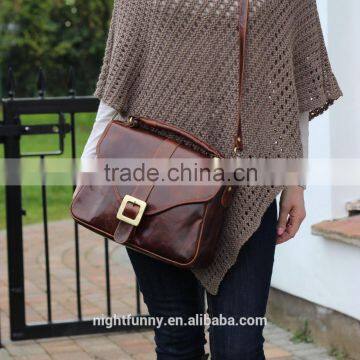 Leather Handbag Purse Satchel in Vintage Brown,crossbody bag,messenger bags