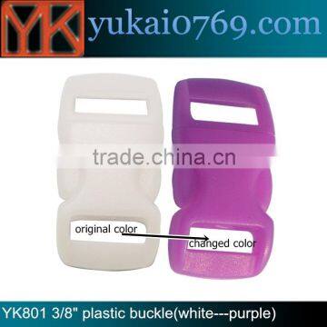 Yukai bag parts accessories plastic 10mm buckles for bags