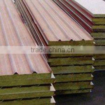 China Gold Supplier,Rockwool Sandwich Panel,roofing panel