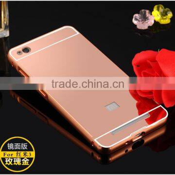 Wholesale Mirror Phone Case Cell Phone With Mirror Cover Case For Xiaomi For Redmi 3