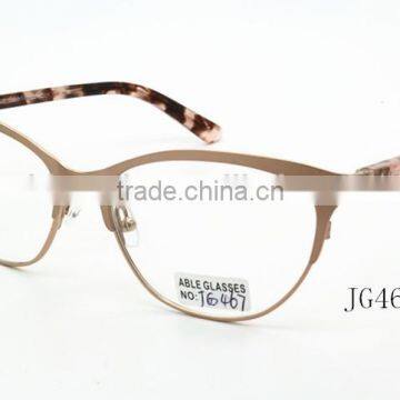 Best Brand Lady Promotional Custom Logo Metal Optical Spectacles photo-3