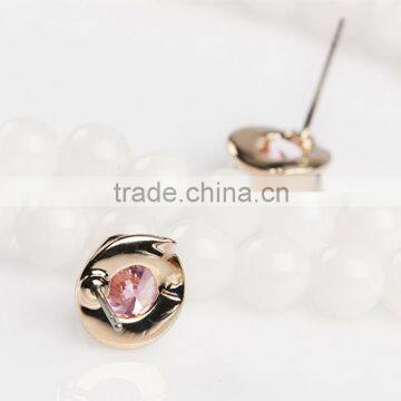 High Quality Cubic Zirconia Earrings Gold Plated Earrings Free Samples photo-6