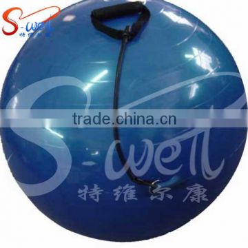 eco friendly fitness/exercise ball with handle