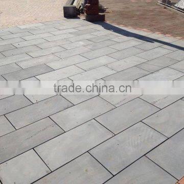 black stone basalt brick paving tiles