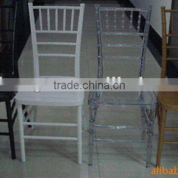 wedding crystal resin chiavari chair