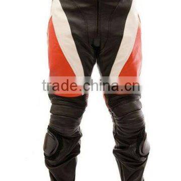 Mens Motorbike Leather Racing Pant