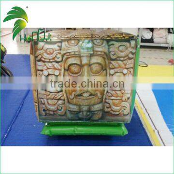 customized inflatable square shape jumping cube/inflatable jumping bounce