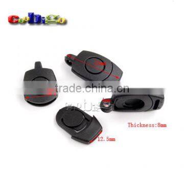 1/2"(12.5mm) Webbing Center Release Buckle 1 Hole 4mm for Sports Bags Luggage #FLC386-12.5