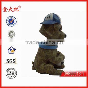 new design gift resin home decor dog statues