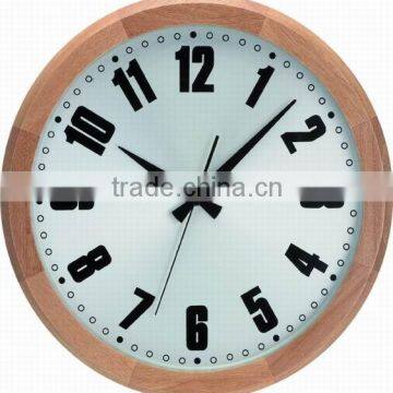 Wooden wall clock