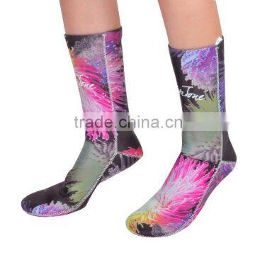 Anti-Bacterial acrylic neoprene socks for footwear and promotiom,good quality