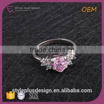 R63478K01 Kundan Retaining 18 Carat White Gold Diamond Ring Designs photo-2