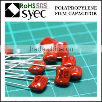 High Frequency Low DF 330pF 50V Polypropylene Film Capacitor