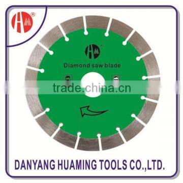 Silent Diamond Saw Blade For Granite Stone Cutting With Normal Or U Shape Diamond Segment