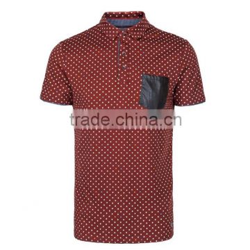 custom mens quick dry t-shirts china spot pure cotton moisture transfer leisure polo shirts