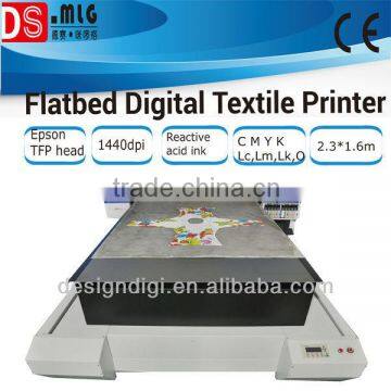 hot sale!!cotton-padded sheeting sheet mixture fabric cloth plate-type flated marking printer