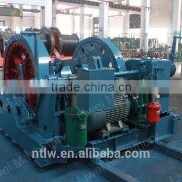 200KN hydraulic winch