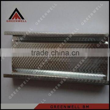Suspended building materials steel metal studs wholesale