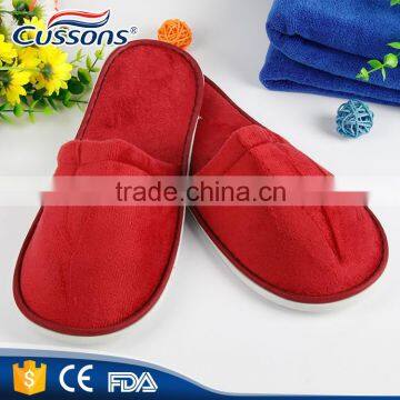 Cheap White Nonwoven Disposable Hotel Slippers SPA Slippers