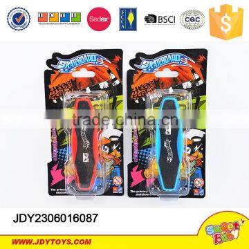 New product small plastic finger skateboard toys,custom miniature plastic finger skateboard