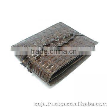 Crocodile leather wallet for men SMCRW-004