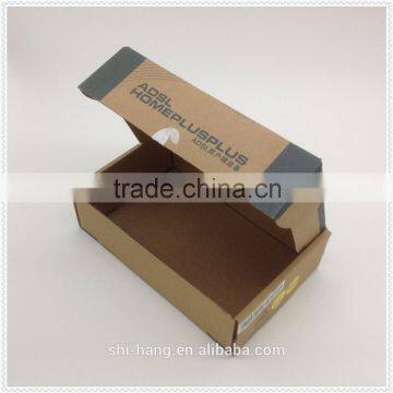Color Kraft Paper Pizza Box Type Mailer Box Packaging photo-2