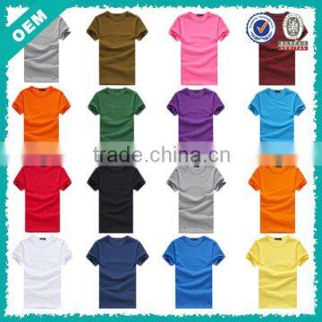 OEM custom t shirts/ clothing manufacturing companies in China/ Factory direct clothing wholesale