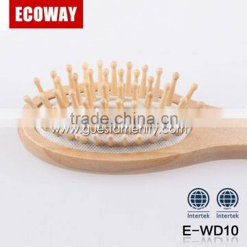 Luxury 5 Star Hotel Hair Combs Disposable Wood Hair Brush for Travel photo-3