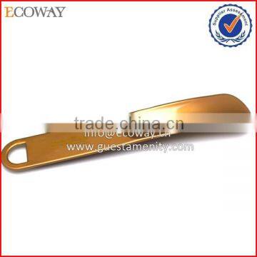 Custom Travel Disposable High Quality Hotel Golden Shoe Horn