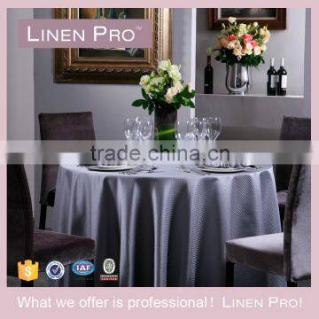 LinenPro Rectangular White Table Cloth Christmas Embroidered Tablecloth photo-5