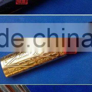 Qin Jian Paint by Hand Hundred-beaten Steel Sheath is Not Open Edge photo-3
