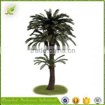 customized outdoor decoration anti-UV artificial cycas revoluta tree for sale